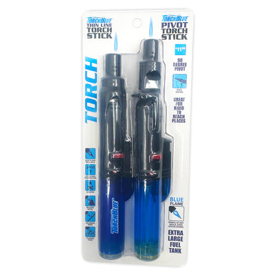 ITEM NUMBER 023364L 2 PACK THIN TORCH & PIVOT TORCH - STORE SURPLUS NO DISPLAY 10 PIECES PER PACK