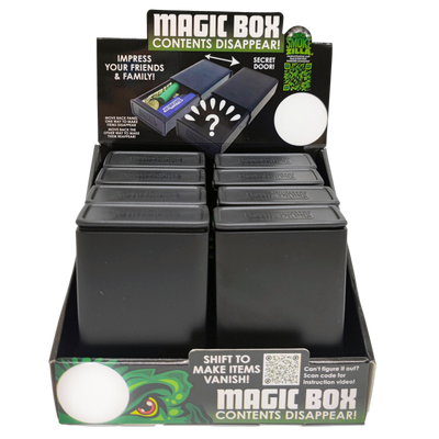 ITEM NUMBER 023542 PLASTIC MAGIC BOX 8 PIECES PER DISPLAY