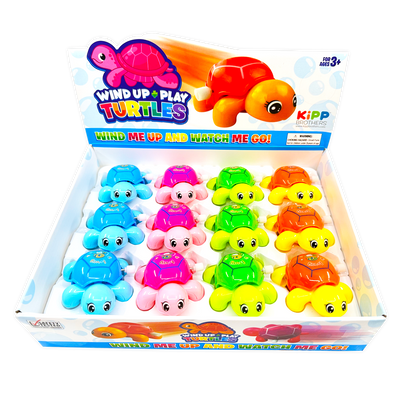 Wind Up Turtles - 12 Pieces Per Retail Ready Display 25064