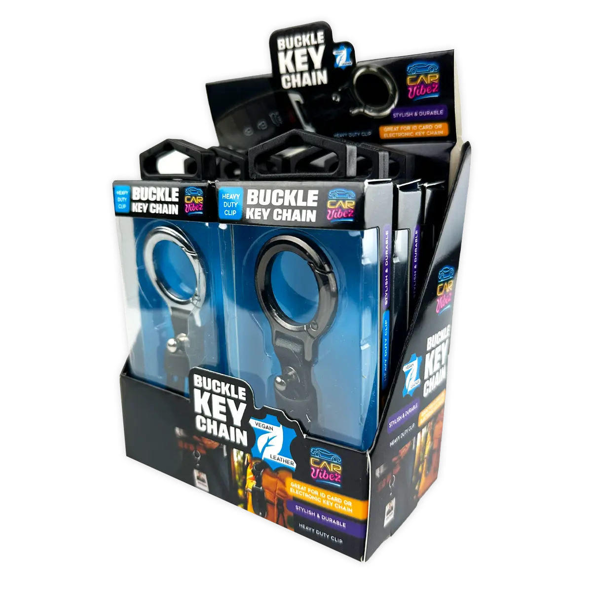 Buckle Key Chain - 6 Pieces Per Retail Ready Display 25767 Buckle Key Chain - 6 Pieces Per Retail Ready Display 25767