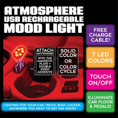 Mood Lighting - Store Surplus No Display - 12 Pieces Per Pack 41580L