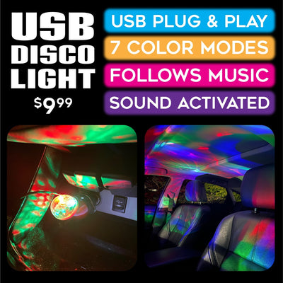 Disco Light - Store Surplus No Display - 10 Pieces Per Pack 41577L