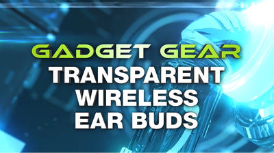ITEM NUMBER 023866L TRANSPARENT WIRELESS EARBUDS - STORE SURPLUS NO DISPLAY 6 PIECES PER PACK