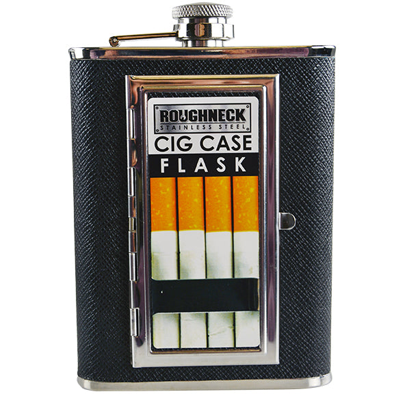 Wholesale 16pc 2oz Flask with 2 Cigar Tubes in Display - Buy Wholesale  Flasks
