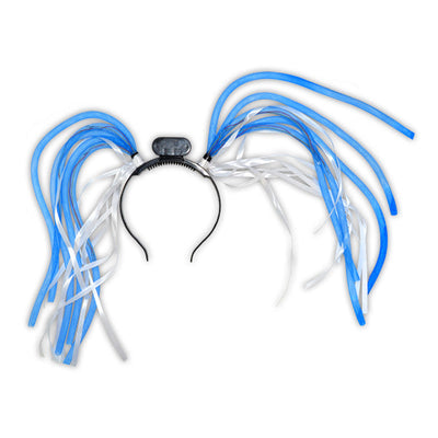 ITEM NUMBER NA 4333/B Blue Light-Up Tentacle Headband BG = 1 PC