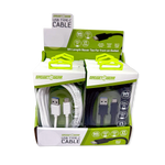 Charging Cable USB-A-to-USB-C 9FT - 6 Pieces Per Retail Ready Display 26183 WHOLESALE