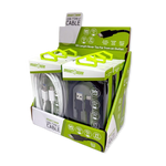 Charging Cable USB-A-to-USB-C 9FT - 6 Pieces Per Retail Ready Display 26183 WHOLESALE