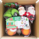 Squish and Squeeze Christmas Toy - 12 Pieces Per Pack 23491 - NOVELTY INC WHOLESALE