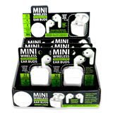 ITEM NUMBER 023604 MINI WIRELESS EARBUDS 6 PIECES PER DISPLAY