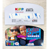 ITEM NUMBER 023660L KIDS SLAP SUNGLASSES - STORE SURPLUS NO DISPLAY 12 PIECES PER PACK