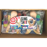 ITEM NUMBER 023669L WOODEN SLINGSHOT - STORE SURPLUS NO DISPLAY 12 PIECES PER PACK