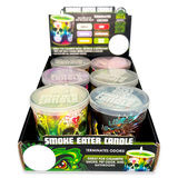 ITEM NUMBER 023777 SMOKE EATER CANDLE MIX G 6 PIECES PER DISPLAY