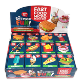 ITEM NUMBER 024705 FAST FOOD MICRO BLOCK SETS 12 PIECES PER DISPLAY