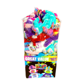 Plush Mohawk Monkey Assorted Floor Display - 24 Pieces Per Retail Ready Display 88437 WHOLESALE