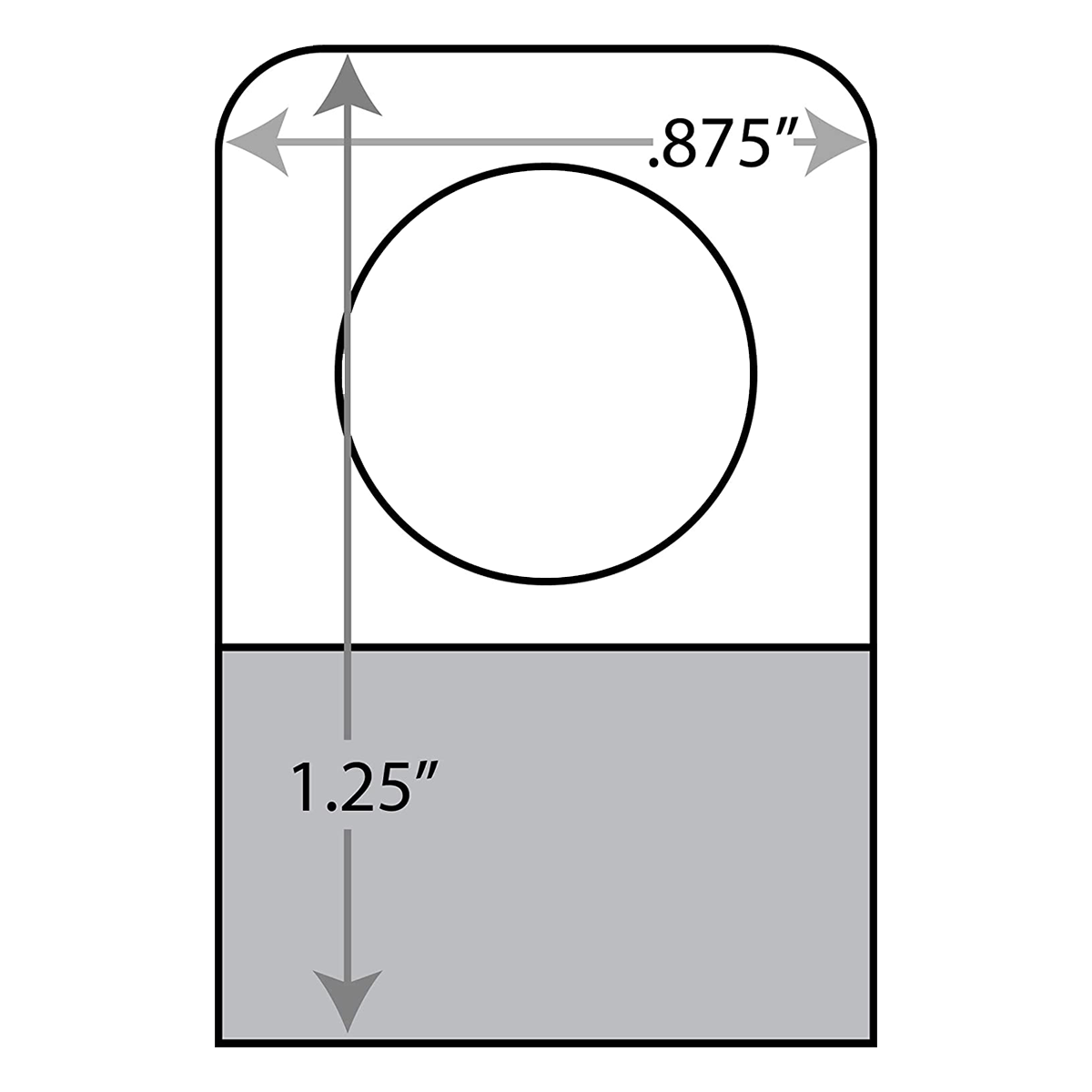 ITEM NUMBER 975230 - ADHESIVE HANG TABS 36 PIECES PER PACK - 1 EACH SUPPLIES