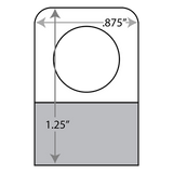 ITEM NUMBER 975230 - ADHESIVE HANG TABS 36 PIECES PER PACK - 1 EACH SUPPLIES