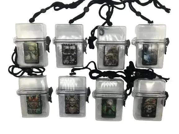 ITEM NUMBER 023110 SURVIVAL LIGHTER BOX 8 PIECES PER DISPLAY WHOLESALE