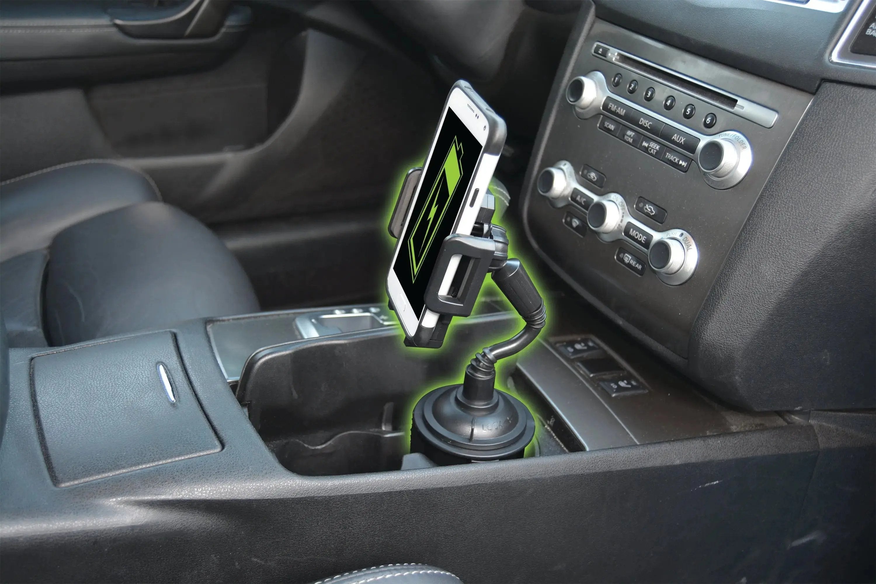 Cup Holder Adjustable Phone Stand - 4 Pieces Per Retail Ready Display 21613 GADGET GEAR
