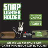 ITEM NUMBER 021962L SNAP LIGHTER CASE - STORE SURPLUS NO DISPLAY 12 PIECES PER PACK