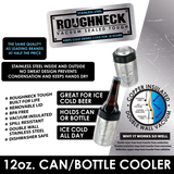 ITEM NUMBER 022268L 120Z METAL CAN COOLER A DEBOSSED - STORE SURPLUS NO DISPLAY 6 PIECES PER PACK