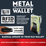 ITEM NUMBER 022282L METAL WALLET CLIP - STORE SURPLUS NO DISPLAY 6 PIECES PER PACK