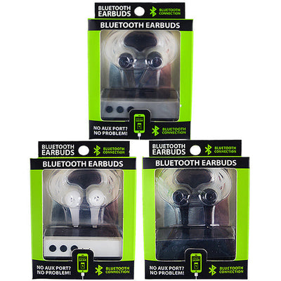ITEM NUMBER 022456L GG BT EARBUDS - STORE SURPLUS NO DISPLAY 3 PIECES PER PACK