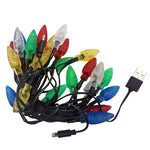 Christmas Light 3FT USB-to-Lightning / USB-C Sync and Charge Cables - 6 Pieces Per Display 25327 STORE SURPLUS
