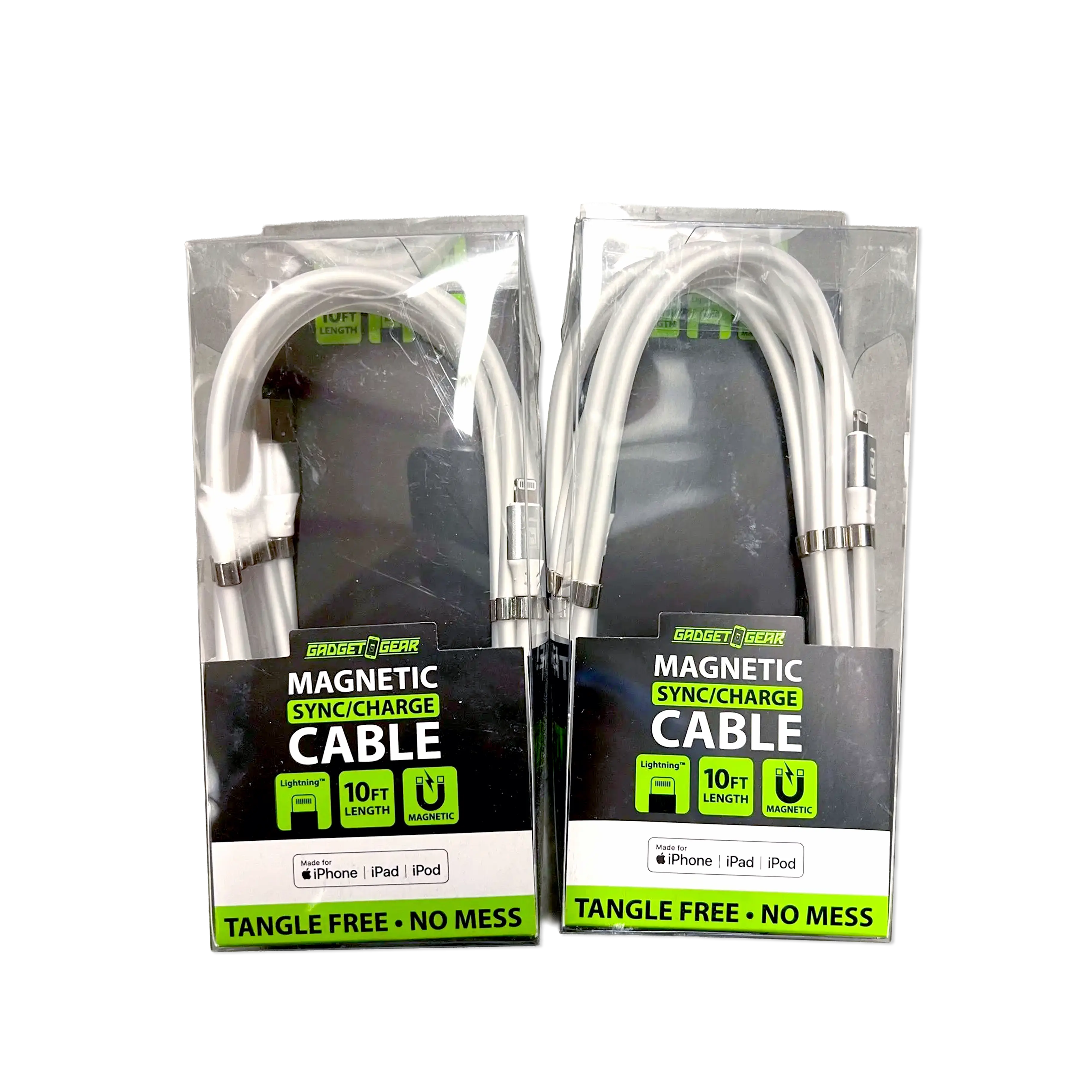 ITEM NUMBER 022676L 10FT MAGNETIC CABLE MFI - STORE SURPLUS NO DISPLAY 3 PIECES PER PACK STORE SURPLUS