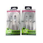 ITEM NUMBER 022743L 10FT MAGNETIC CABLE USB-C  - STORE SURPLUS NO DISPLAY 2 PIECES PER PACK STORE SURPLUS