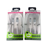ITEM NUMBER 022743L 10FT MAGNETIC CABLE USB-C  - STORE SURPLUS NO DISPLAY 2 PIECES PER PACK STORE SURPLUS