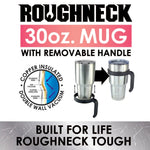 30 oz Insulated Stainless-Steel Cup with Handle Assortment Floor Display - 36 Pieces Per Retail Ready Display 88360 WHOLESALE