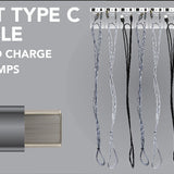 ITEM NUMBER 023069 10FT BASIC CABLE TYPE C  - 12 PIECES PER PACK