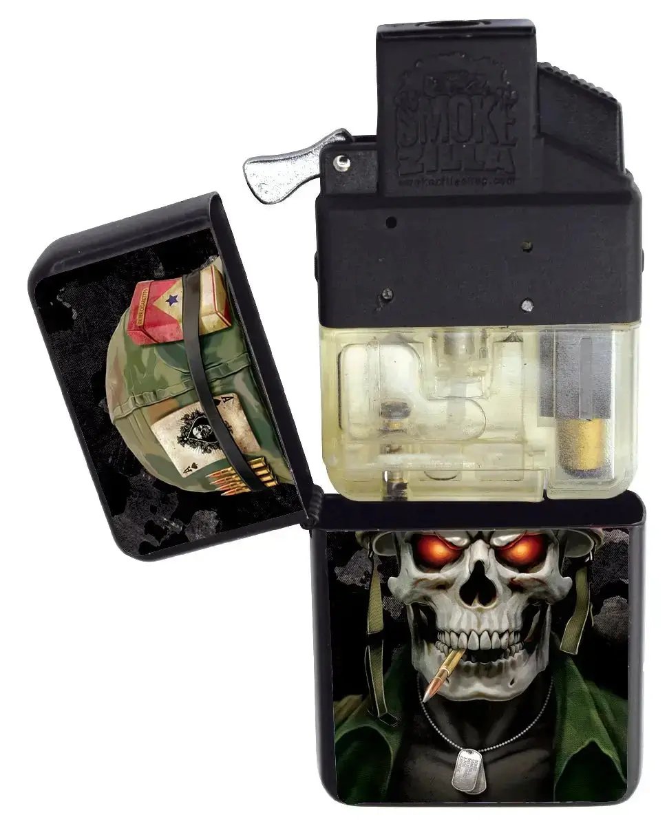 ITEM NUMBER 023110L LIGHTER IN SURVIVAL BOX - STORE SURPLUS NO DISPLAY 8 PIECES PER PACK STORE SURPLUS