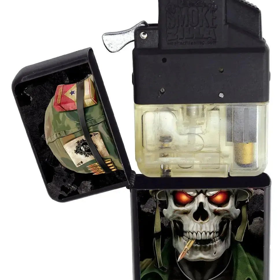 ITEM NUMBER 023110L LIGHTER IN SURVIVAL BOX - STORE SURPLUS NO DISPLAY 8 PIECES PER PACK STORE SURPLUS