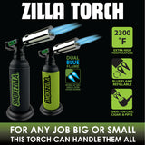 ITEM NUMBER 023119L ZILLA BLZR TORCH - STORE SURPLUS NO DISPLAY - 6 PIECES PER PACK