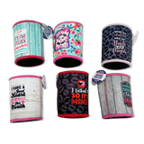 ITEM NUMBER 023131 RHINESTONE CAN COOLER 6 PIECES PER DISPLAY WHOLESALE