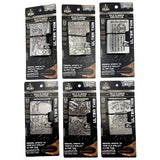 ITEM NUMBER 023196L METAL ENGRAVED WALLET - STORE SURPLUS NO DISPLAY 6 PIECES PER PACK