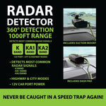 ITEM NUMBER 023211L RADAR DETECTOR - STORE SURPLUS NO DISPLAY 4 PIECES PER PACK STORE SURPLUS