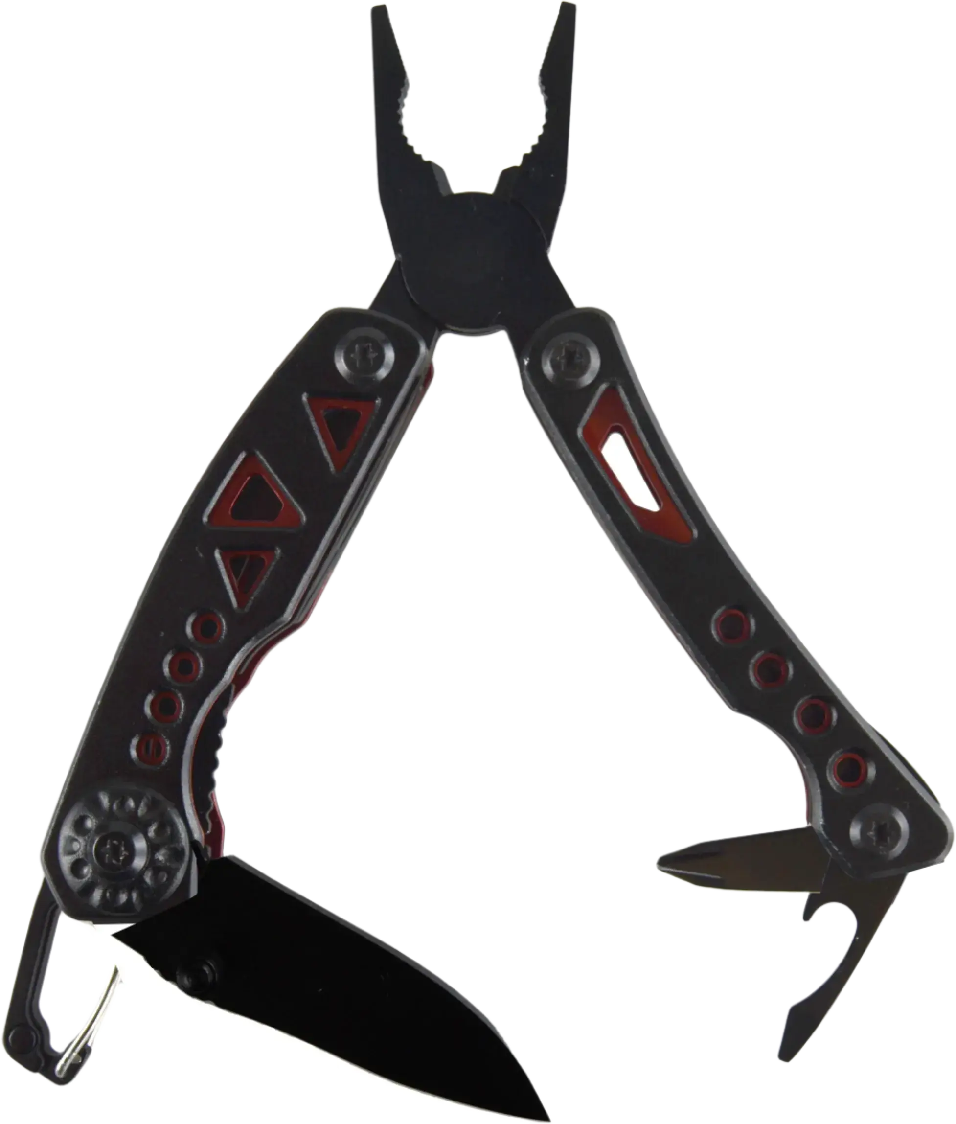 Multi-Tool 4-In-1 with Carabiner - 6 Pieces Per Retail Ready Display 23225 - NOVELTY INC WHOLESALE