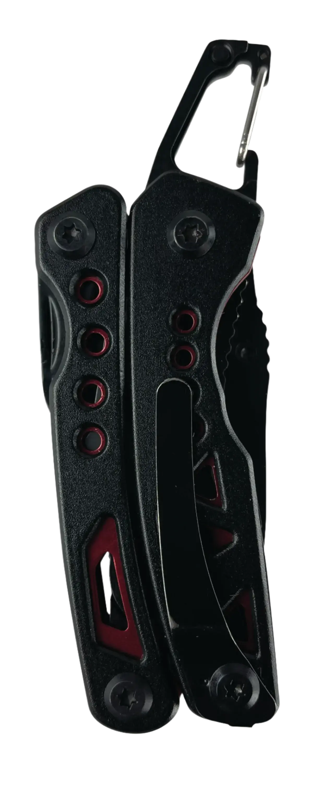 Multi-Tool 4-In-1 with Carabiner - 6 Pieces Per Retail Ready Display 23225 - NOVELTY INC WHOLESALE
