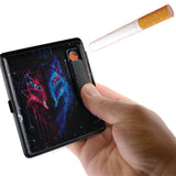 Cigarette Case with USB Coil Lighter - 8 Pieces Per Retail Ready Display 41334