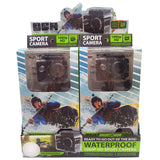 ITEM NUMBER 023237 SPORT CAMERA 4 PIECES PER DISPLAY