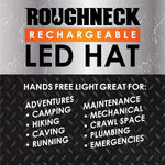 Roughneck LED Light Hat 6 Pieces Per Retail Ready Display 23274 ROUGHNECK