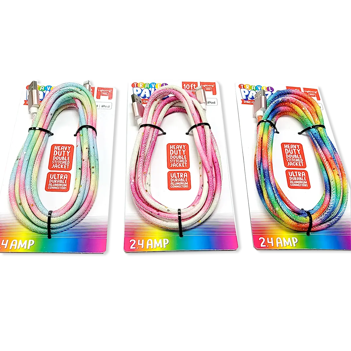 Plush Headphones W/ 10FT Cable Variety Floor Display 36 Pieces Per Retail Ready Display 88421 WHOLESALE