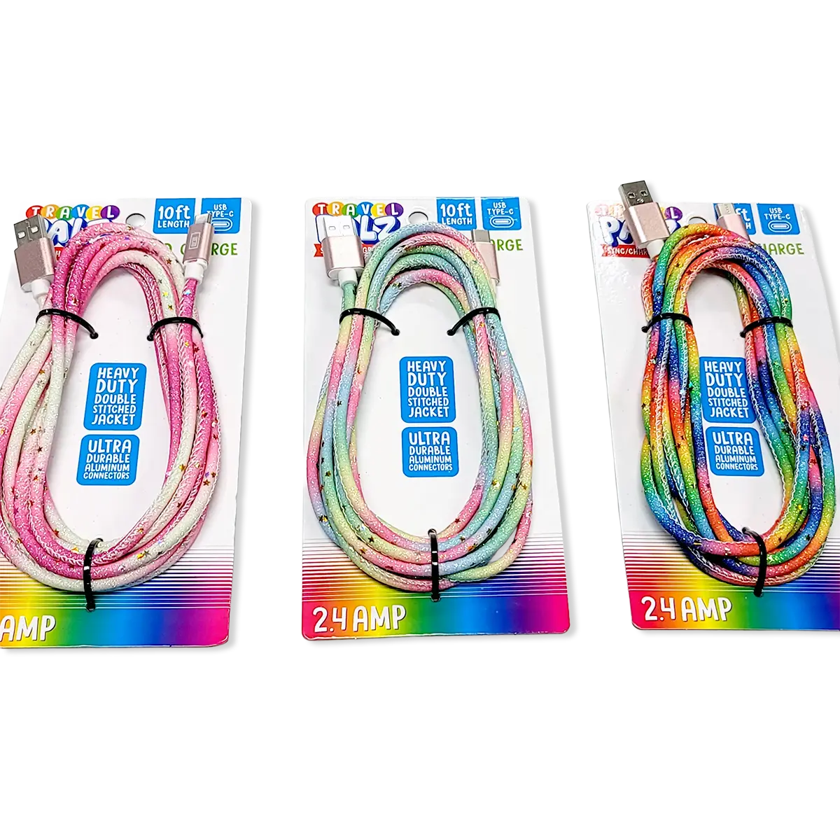 Plush Headphones W/ 10FT Cable Variety Floor Display 36 Pieces Per Retail Ready Display 88421 WHOLESALE