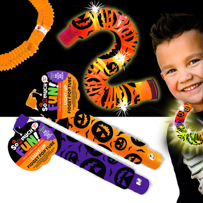 ITEM NUMBER 023459 HALLOWEEN LIGHT UP POP TUBE  24 PIECES PER PACK