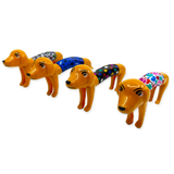 ITEM NUMBER 023357 BENDY FIDGET TUBE DOGS 12 PIECES PER PACK