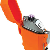 Electric Arc Lighter with LED Flashlight - 6 Pieces Per Retail Ready Display 23394 - NOVELTY INC WHOLESALE