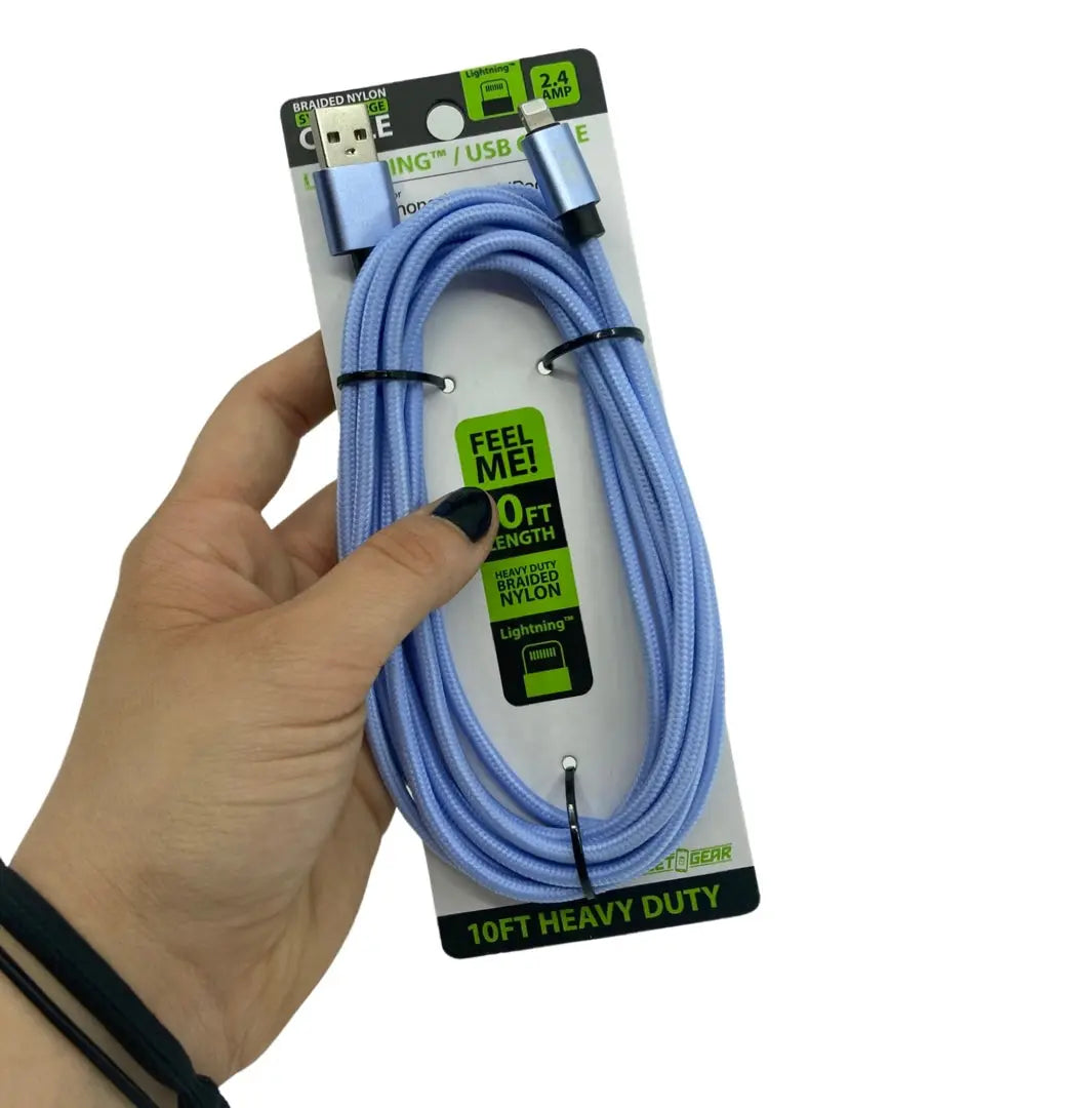 ITEM NUMBER 023446L 10FT CABLE MFI - STORE SURPLUS NO DISPLAY 5 PIECES PER PACK STORE SURPLUS