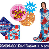 ITEM NUMBER 023484L 60" FOOD BLANKET - STORE SURPLUS NO DISPLAY - 6 PIECES PER PACK